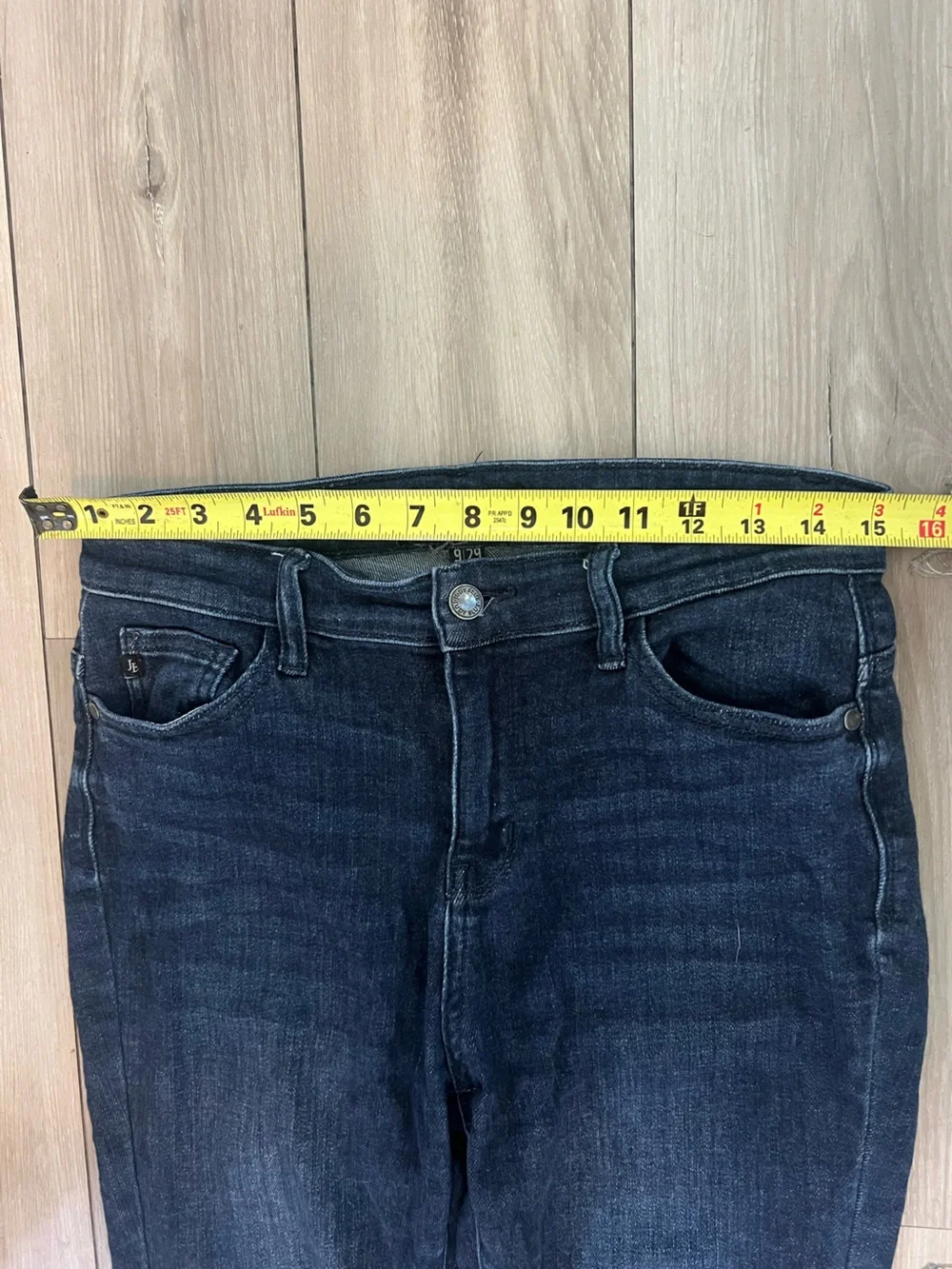 Judy Blue Skinny Fit Blue Jeans Denim Dark Wash Womens 9 /29